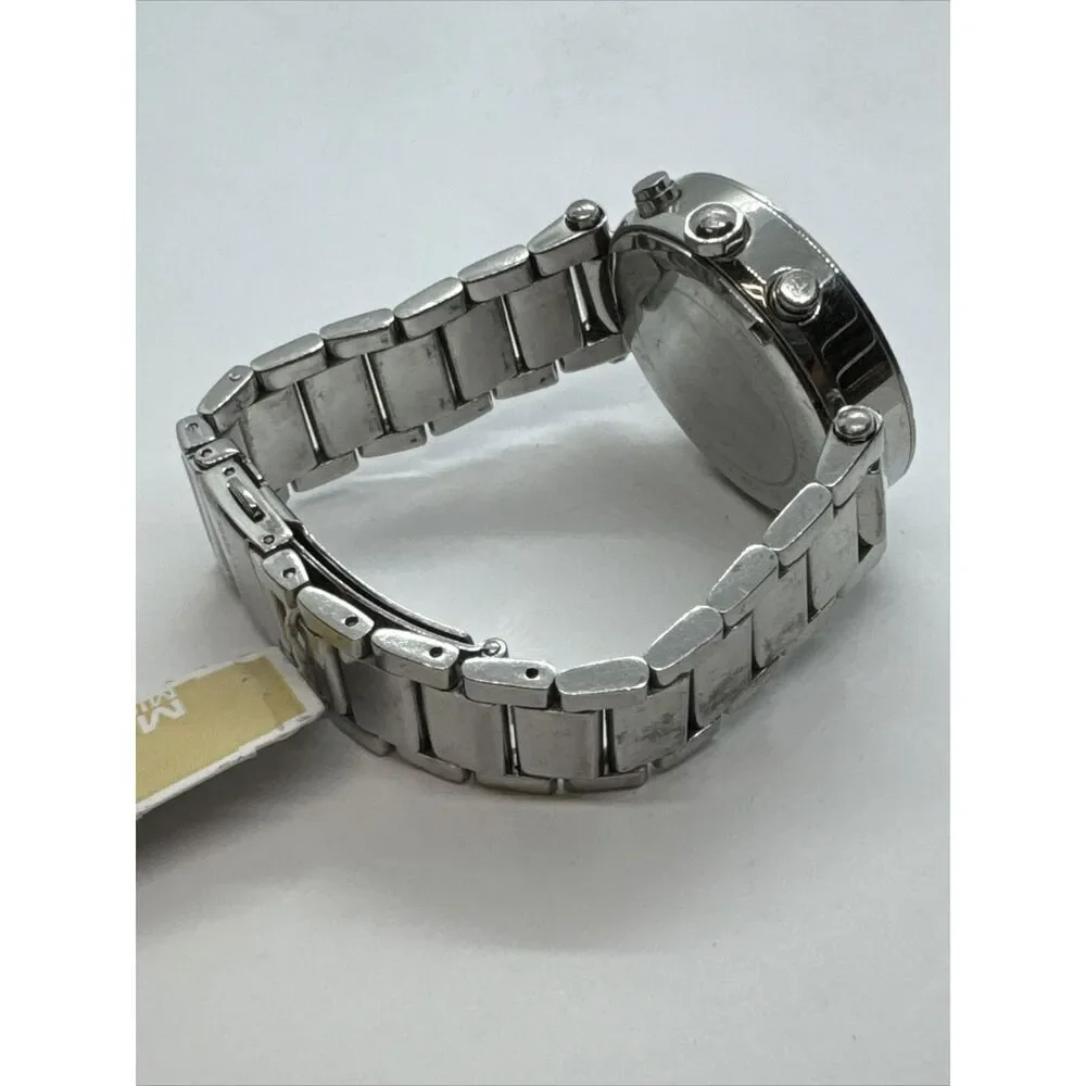 Michael Kors MK5353 Women Silver Stainless Steel Analog Dial Wrist Watch JNA379
